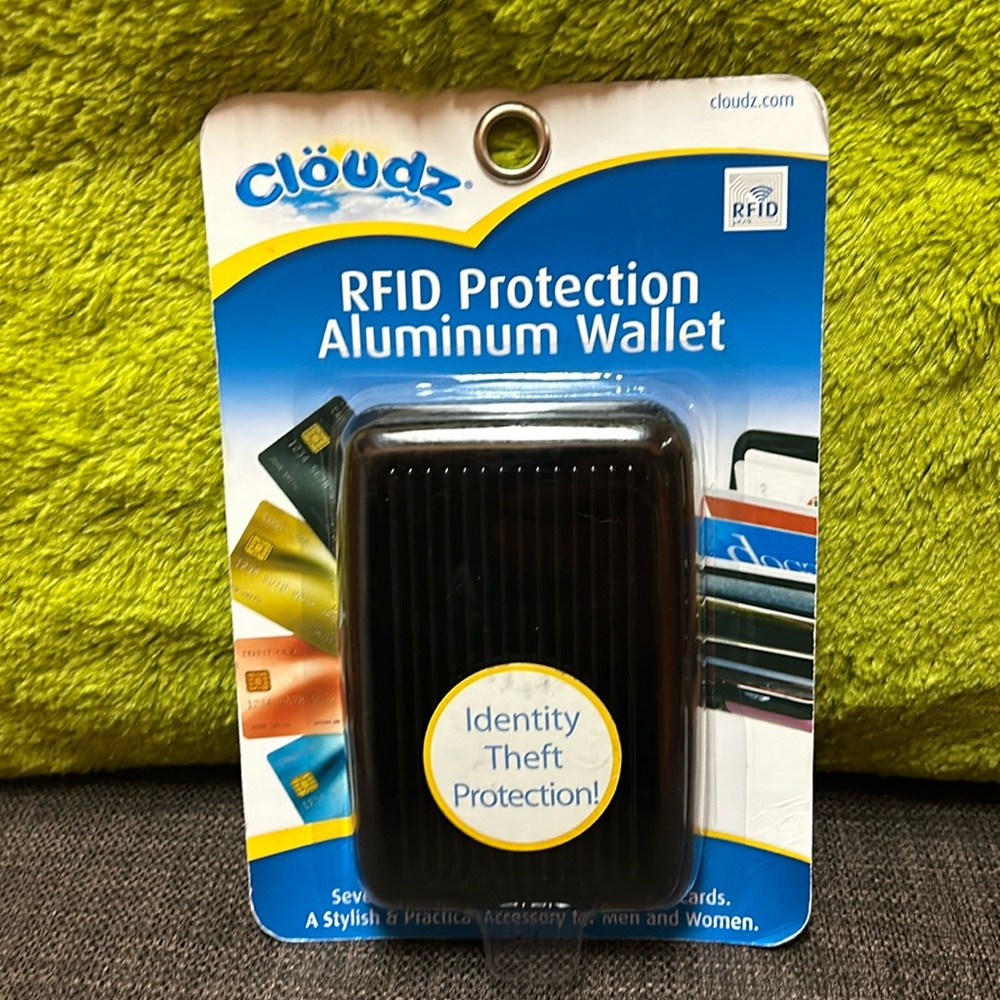 RFID protection Aluminum Wallet